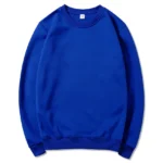 2025 Spring and Autumn Fashion Brand Solid Color Round Neck Long sleeved Sweater for Men and Women's Fashion Casual Sports Shirt - Image 10