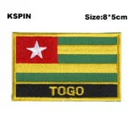 Dominican Rep. Flag Embroidery Patches Iron on Saw on Transfer patches Sewing Applications for Clothes in Home&Garden - Image 25