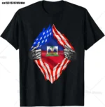 Haitian Coat of Arms Haiti Emblem Symbol Vintage T Shirts Cotton Streetwear Short Sleeve Birthday Gifts Summer Mens Clothing - Image 11