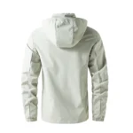 Unisex Women's Waterproof Rain Jacket Lightweight Raincoat Hooded Hiking Jacket Softshell Windbreaker Softshell for Spring - Image 3