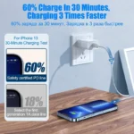 40W USB C Fast Charger Cable for iPhone 16 15 14 13 12 11 Pro Max XS XR 8 7 Plus for iPad PD Data Line​ - Image 2
