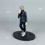 4pcs/set Gojo Satoru Anime Jujutsu Kaisen Action Figure Itadori Yuji Seated Noodle Stopper Model Toys Dolls Collection Hobbies - Image 4