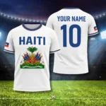 2026 New Haiti Football T-shirts Sports Casual Haitian Soccer Jersey Free Custom Diy Name Tees Gifts Wholesale Sports T Shirts - Image 6