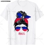 Haitian Coat of Arms Haiti Emblem Symbol Vintage T Shirts Cotton Streetwear Short Sleeve Birthday Gifts Summer Mens Clothing - Image 16
