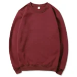 2025 Spring and Autumn Fashion Brand Solid Color Round Neck Long sleeved Sweater for Men and Women's Fashion Casual Sports Shirt - Image 11
