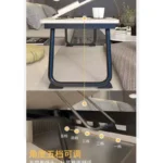 Foldable Adjustable Height Bed Desk, Portable Small Computer Laptop Table for Student Dormitory Study, Writing & Home Use - Image 5