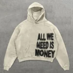Hoodie Y2K Sweatshirt Mens Womens Hip Hop Letter Graphic Print Oversized Hoodie New Harajuku Gothic Pullover Hoodie Clothes - Image 6