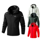 Unisex Women's Waterproof Rain Jacket Lightweight Raincoat Hooded Hiking Jacket Softshell Windbreaker Softshell for Spring