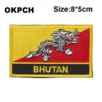 Dominican Rep. Flag Embroidery Patches Iron on Saw on Transfer patches Sewing Applications for Clothes in Home&Garden - Image 18