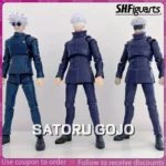 In Stock Genuine Bandai S.H.Figuarts Jujutsu Kaisen Satoru Gojo Anime Action Figure Birthday Gift Surprise Collectibles