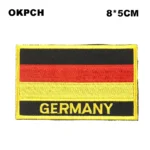 Dominican Rep. Flag Embroidery Patches Iron on Saw on Transfer patches Sewing Applications for Clothes in Home&Garden - Image 23