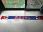 Sky Flag 2026 Haiti Scarf 14x135cm Double-sided Printed Satin Haiti Flag Scarf Tassels Suitable for Football, Sports, Events - Image 8