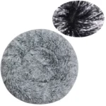 Round Dog Bed Winter Warm Cat Bed Plush Basket for Dog Washable Pet Bed for Small Medium Large Dog Sofa Cat - Image 17