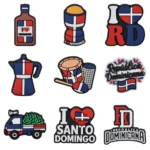 Dominican Shoe Charms Flag Shoes Decoration Charms For Boys Girls Wen Women Sandals Clog Accessories - Image 5