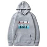 Men's hooded black casual street style sports shirt  suitable for surfing enthusiasts and fashion enthusiasts - Image 7