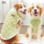 1.5-25kg Flannel Dogs Clothes Winter Warm Sweater Pet Clothing Golden Retriever Dog Coats Sweatshirt Pets Puppy Pullover Vest - Image 9