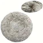Round Dog Bed Winter Warm Cat Bed Plush Basket for Dog Washable Pet Bed for Small Medium Large Dog Sofa Cat - Image 8