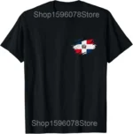 Funny Dominican Republic Dominicana Flag T Shirts Men Pure Cotton Humor Streetwear Tee Shirt Short Sleeve Unisex Loose Clothing - Image 8