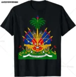 Haitian Coat of Arms Haiti Emblem Symbol Vintage T Shirts Cotton Streetwear Short Sleeve Birthday Gifts Summer Mens Clothing - Image 7