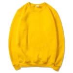 2025 Spring and Autumn Fashion Brand Solid Color Round Neck Long sleeved Sweater for Men and Women's Fashion Casual Sports Shirt - Image 16