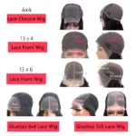 Body Wave 13x6 Transparent Lace Frontal Wig Remy Raw Indian Wavy 13x4 Lace Front Human Hair Wigs For Women Closure Wig Sale - Image 5