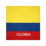 Caribbean National Flag Design Bandana 100% Cotton Running Headband Haiti/Jamaica/Guyana/Dominican Flag Scarf Hip Hop Head-wrap - Image 23
