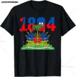 Haitian Coat of Arms Haiti Emblem Symbol Vintage T Shirts Cotton Streetwear Short Sleeve Birthday Gifts Summer Mens Clothing - Image 19