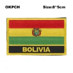 Dominican Rep. Flag Embroidery Patches Iron on Saw on Transfer patches Sewing Applications for Clothes in Home&Garden - Image 15