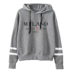 Hoodies Womens Sweatshirts Hot Sales Printing Daily Versatile Pullovers Stripe Jogging Sports Clothing Casual Woman Hooded Tops - Image 5