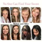 OLACARE Synthetic False Bangs Clip-In Bangs Extension Natural Neat Fake Fringe Topper Hairpiece Invisible Clourse Hairpieces - Image 6