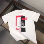 Fashion Trend High-End Luxury Brand  Print Oversized T-shirt Casual Cotton Short Sleeve Streetwear Graphic Tee for Summer - Image 2