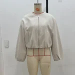 MUJER 2025 Fleece Bomber Jackets for Women Soft Zipper Woman's Sports Jacket Long Sleeve Cropped Jacket Women Coats Outerwears - Image 5