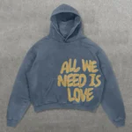 Hoodie Y2K Sweatshirt Mens Womens Hip Hop Letter Graphic Print Oversized Hoodie New Harajuku Gothic Pullover Hoodie Clothes - Image 8