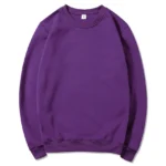 2025 Spring and Autumn Fashion Brand Solid Color Round Neck Long sleeved Sweater for Men and Women's Fashion Casual Sports Shirt - Image 14