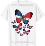 Funny Dominican Republic Dominicana Flag T Shirts Men Pure Cotton Humor Streetwear Tee Shirt Short Sleeve Unisex Loose Clothing - Image 14