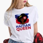 Haiti Tee women designer t-shirts girl harajuku comic designer clothing - Image 4