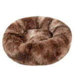 Round Dog Bed Winter Warm Cat Bed Plush Basket for Dog Washable Pet Bed for Small Medium Large Dog Sofa Cat - Image 19