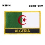 Dominican Rep. Flag Embroidery Patches Iron on Saw on Transfer patches Sewing Applications for Clothes in Home&Garden - Image 6