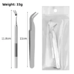 1Set Portable Tick Removal Tweezers Professional Painless Tick Remover Tool for Dogs Cats Pets Human Tick Extractor Accessories - Image 7