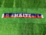 Sky Flag 2026 Haiti Scarf 14x135cm Double-sided Printed Satin Haiti Flag Scarf Tassels Suitable for Football, Sports, Events - Image 5