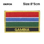 Dominican Rep. Flag Embroidery Patches Iron on Saw on Transfer patches Sewing Applications for Clothes in Home&Garden - Image 12