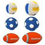 Toys For Dog Chihuahua Balls Anti Bite Dog Chew Toy Pet Squeak Toys Dog Toys Natural Latex Dog Safe Interactive Toys Accessories - Image 5