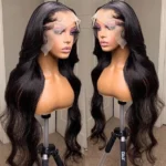 Body Wave 13x6 Transparent Lace Frontal Wig Remy Raw Indian Wavy 13x4 Lace Front Human Hair Wigs For Women Closure Wig Sale - Image 2