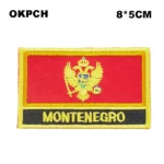 Dominican Rep. Flag Embroidery Patches Iron on Saw on Transfer patches Sewing Applications for Clothes in Home&Garden - Image 3
