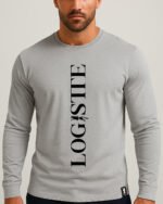 LOGISTTE Vertical Signature Long Sleeve T-Shirt - Image 7
