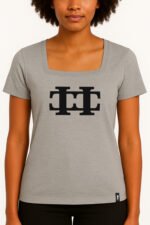 LOGISTTE Monogram Square Neck Tee - Image 7