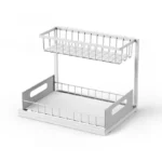 Under Sink Organizers, Metal Pull Out Under Sink Organizers,Storage Shelves with Sliding Drawer,Under Sink Storage for Kitchen - Image 8