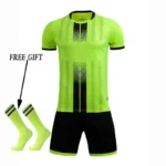Kids Football Jersey Personalized Custom Boy Soccer Jersey Set Polyester Soccer Uniform Breathable Football Uniform For Children - Image 8