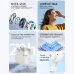 2025 Air Pro Wireless Bluetooth Earphones TWS Headset HiFi Earbuds Noise Reduction Headphones Waterproof For IPHONE Android - Image 2
