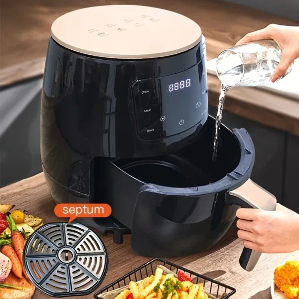 4.5L Large-Capacity Air Fryer — Touch-Control Home Appliance for Fries and Fried Chicken